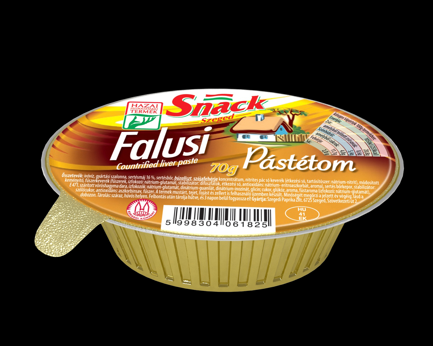 Snack Falusi pástétom 75g